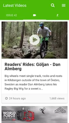 IMB Free Mountain Bike Mag android App screenshot 13