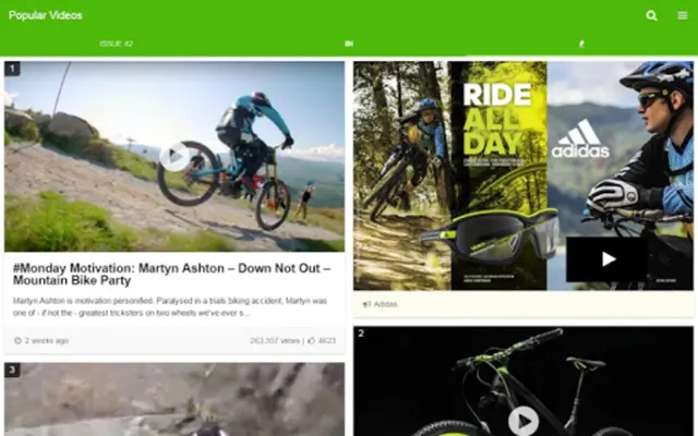 IMB Free Mountain Bike Mag android App screenshot 2