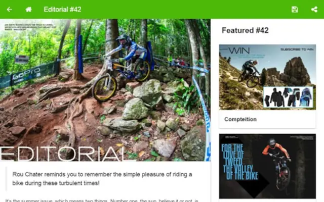 IMB Free Mountain Bike Mag android App screenshot 5